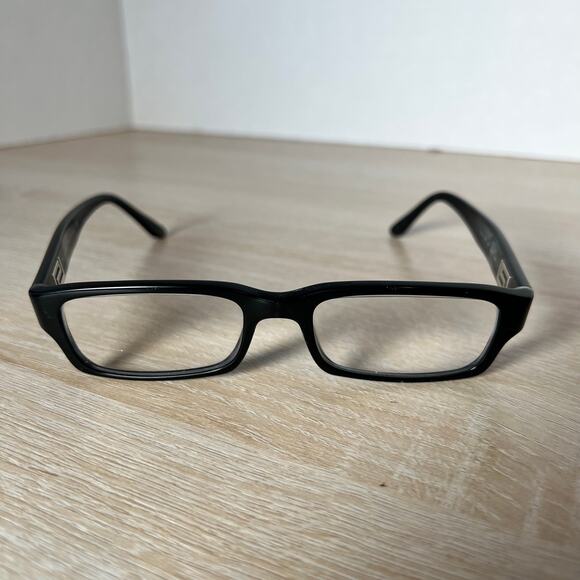 Versace Mod 3102 GB1 Eyeglasses Black Frames PARTS ONLY 52-17-140 - Picture 2 of 12